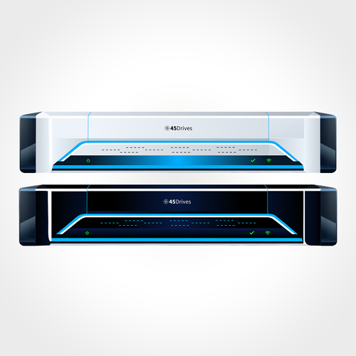 Design a Front Plate for 45Drives New HomeLab Storage Server Product Design by Dan R.