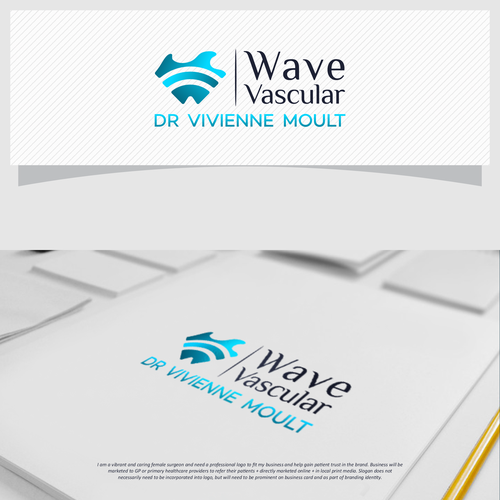 Modern and professional logo for Vascular Surgeon Design by moOks™