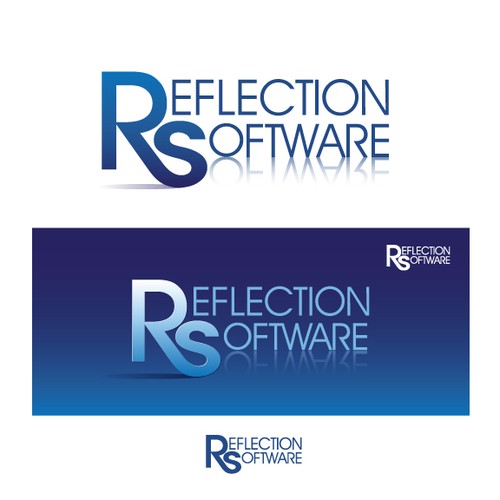 Reflection Software Logo Contest Design by artess