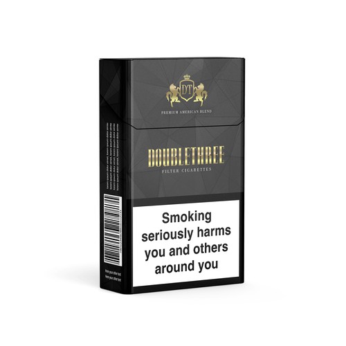 create a luxurious cigarette pack design Réalisé par Igor Calalb
