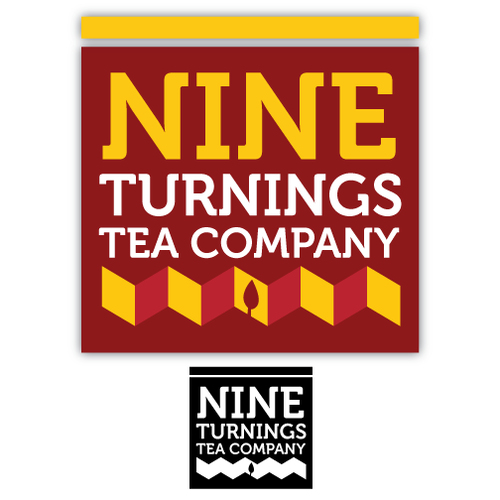 Tea Company logo: The Nine Turnings Tea Company Diseño de dfdfds