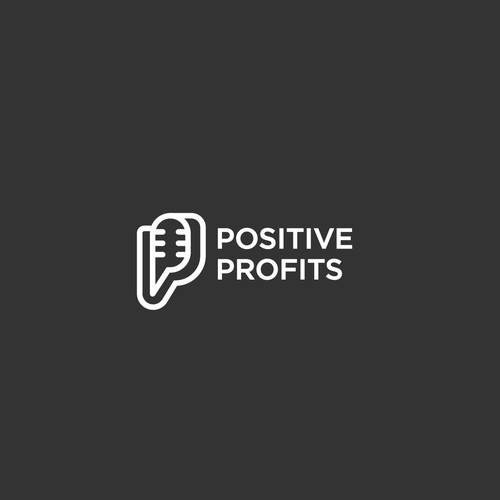 Positive Profits Logo Design by NUR (LoGo)