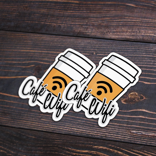 Pegatina propuesta en el concurso por Annia Jose