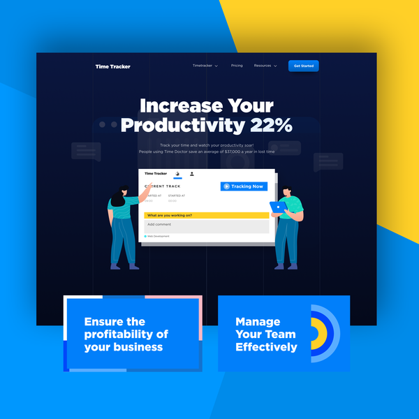 Fun shot landing page