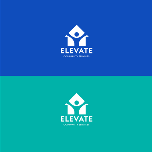 Elevate Community Services Logo Diseño de Sammy9