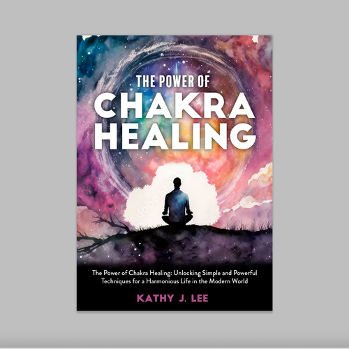 🔥🔥-=  UNIQUE CHAKRA HEALING KDP Ebook Cover =- 🔥🔥 Design by marta_brk