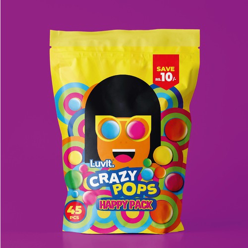 Design a Fun Party Pack for a Confectionary Brand Design by Nandhini S