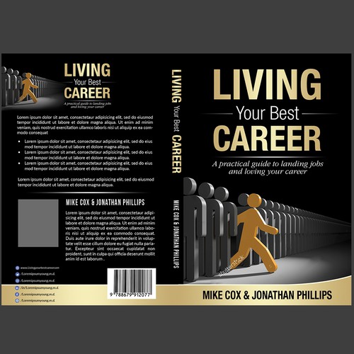 Design inspirational book cover for career-changing book Design by Lizaa