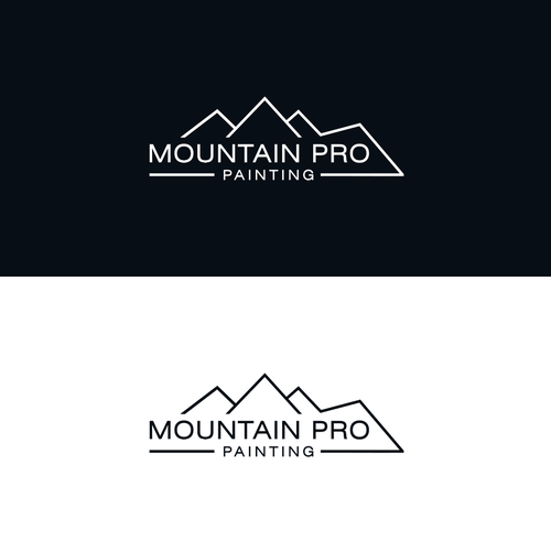 High-end, tech-focused Colorado painting company brand package Design by ontronusart