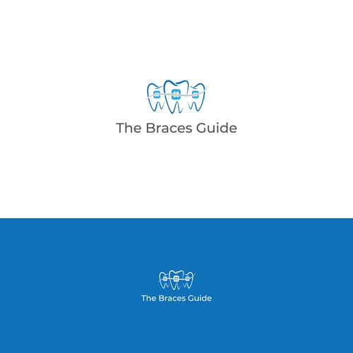 The Braces Guide is looking for a modern & standout logo... Design by gamboling