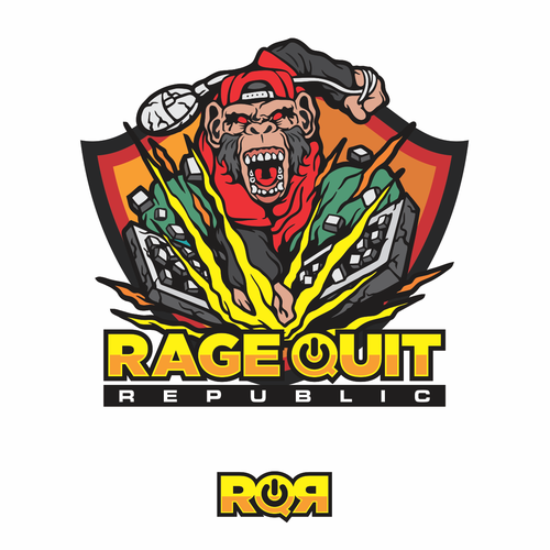 Rage Quit Games - Branding on Behance