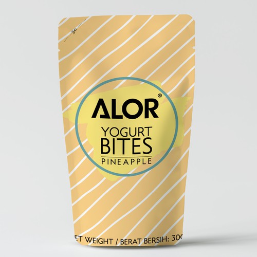 ALOR Yogurt Bites Design por Franklin Wold