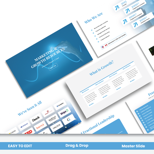 PowerPoint template contest entry by Pitch Consultant