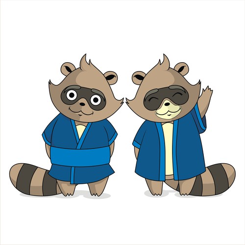 Fighting Tanukis mascot | Character or mascot contest