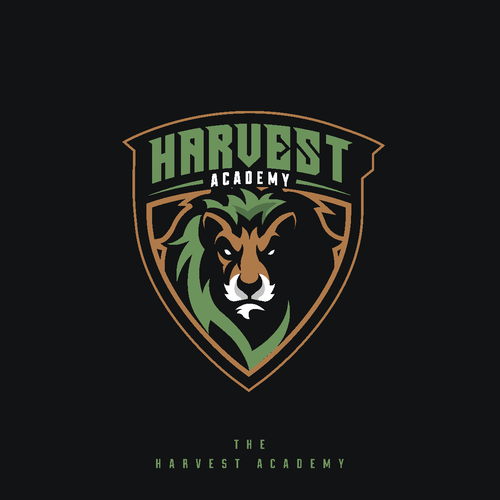 Harvest Academy Lions Mascot Design by Cipo Design®