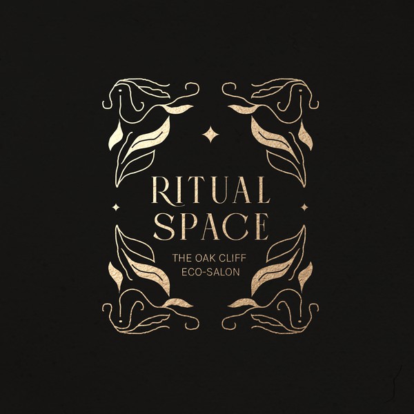 A Mystical, Vintage Vibe Logo Design for a Hair Salon