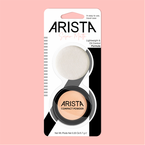 Arista Compact Powder Design by SBS GRAPHICS