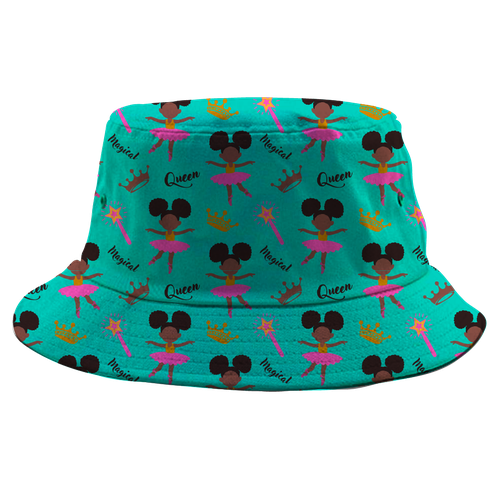 Bucket Hat Designs for Girls (black culture theme) Design by ash00 Designs