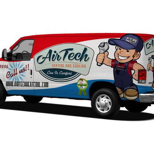 Create the next signage for Airtech heating and cooling Design by Cancelluca Design