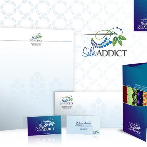 Design di New logo and business card wanted for SilkAddict di empathysympathy