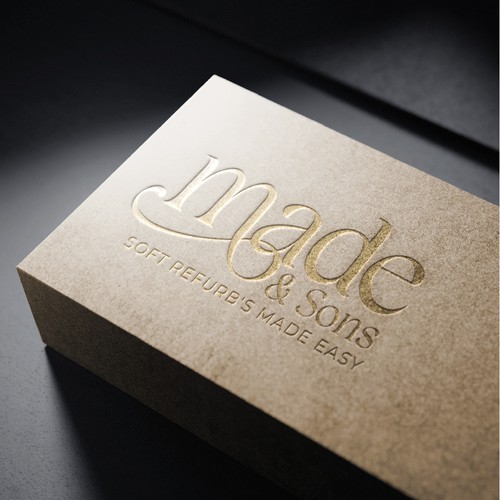 Design di Luxury Meets Ease: Logo & Card Design for Made & Sons di Razades Studio
