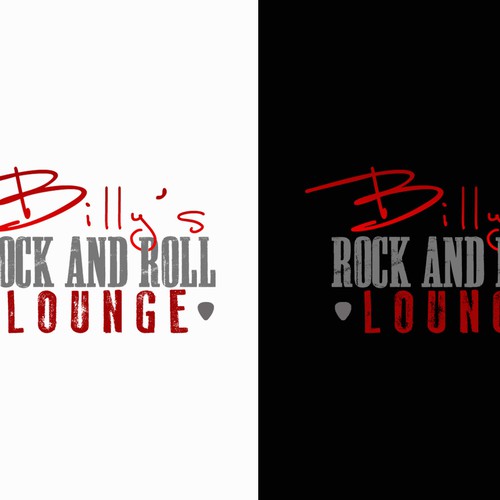 Create the next logo for Billy's Rock Lounge Design by thegreenchili