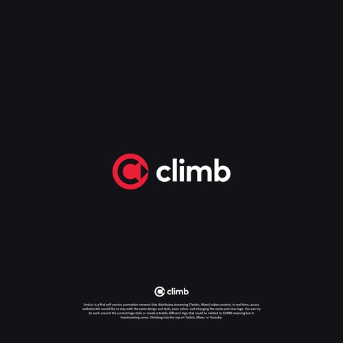 Logo redesign for live stream promotion network Design by megawon®