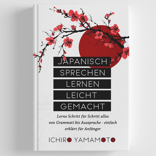 Book Cover: Learning to speak Japanese-ontwerp door AnnyM