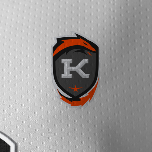 Logo for university hockey team Design by Oz Loya