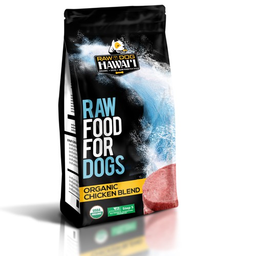 Game Changer Frozen Organic, Raw Dog food needs a kickass packaging design -- Are you up to it? Réalisé par Whitefox 85