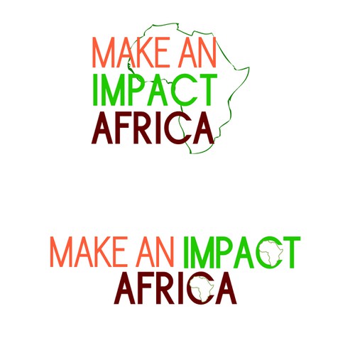 Make an Impact Africa needs a new logo Réalisé par ted.eli.design