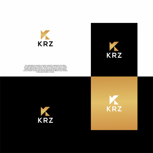 Personal Logo with design centered around the letter "Z" Design by IvanZfan