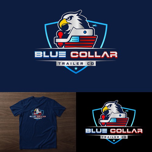 We need a BOLD logo for our Blue Collar Company Design by Varun Davera