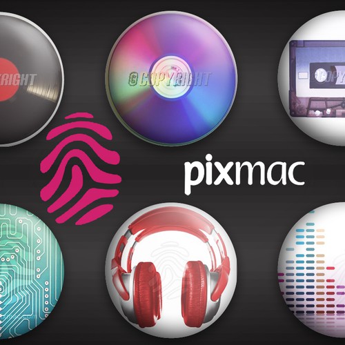 Create buttons for Pixmac Microstock - www.pixmac.com デザイン by Andü Abril