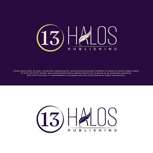 13 Halos Publishing logo Design by choryTN