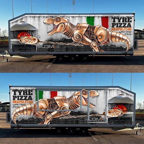 PIZZA trailer - be creative! Design von Rockyman