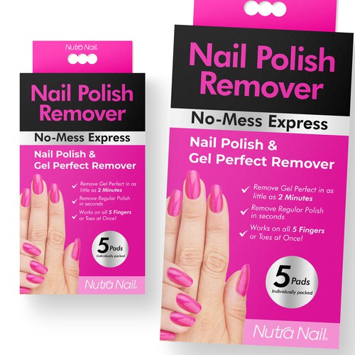 Nutra Nail Gel Remover Design by UnderTheSea™