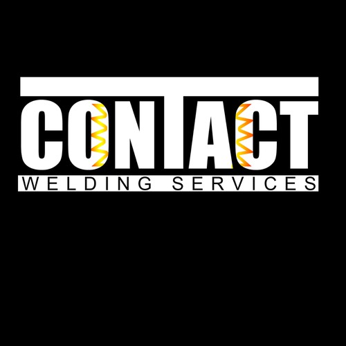 Logo design for company name CONTACT WELDING SERVICES,INC. Design by MoonStompStudio