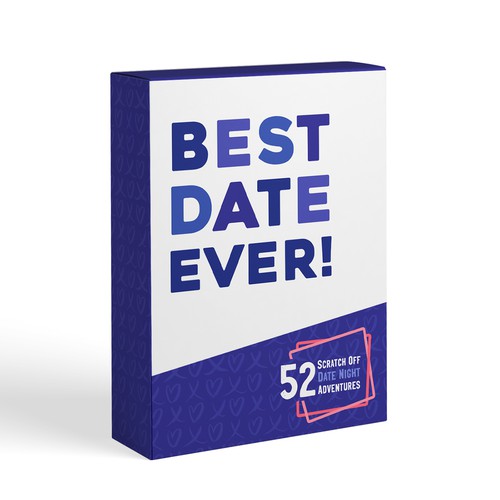 create a fun and eye-catching design for our date night idea box. Design by inaniel