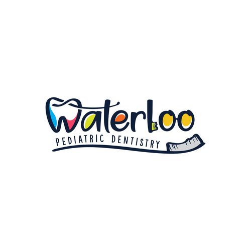 Branding and Logo for Waterloo Pediatric Dentistry Design by ArwenQ