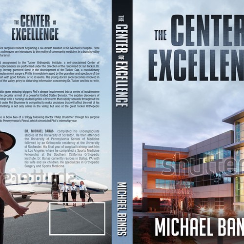 "The Center of Excellence" is in need of a book cover. Design by zeIena ◣_◢