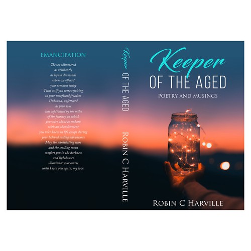 Pack a Prolific Punch Design for Keeper of the Aged: Poetry and Musings Book Cover Design por TopHills