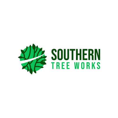 sleek and professional logo for a tree business Design by Andy Tri