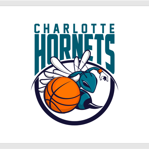 Community Contest: Create a logo for the revamped Charlotte Hornets! Ontwerp door masjacky