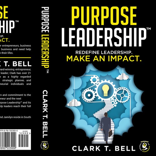 Purpose Leadership Book Cover Design by Bigpoints