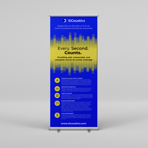 Portrait Banner for Conference_FILE ALREADY STARTED Design von LUCSA