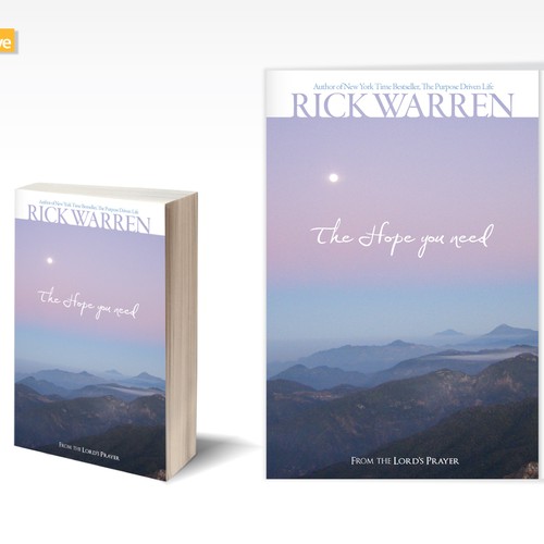 Design Rick Warren's New Book Cover Diseño de dobleve