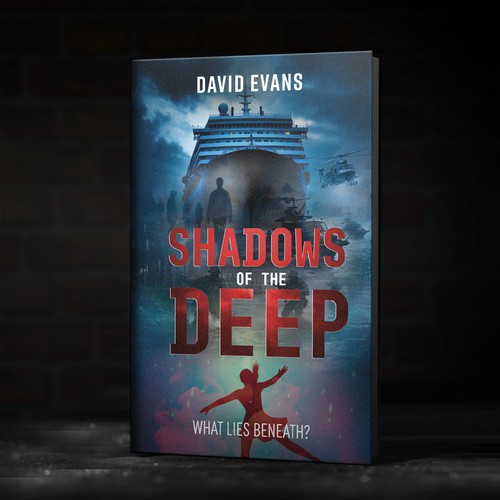 Designs Book cover for nautical thriller Book cover contest