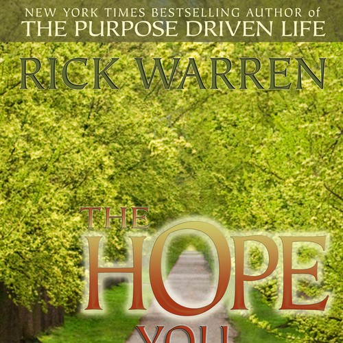 Design Rick Warren's New Book Cover Design by wordleman