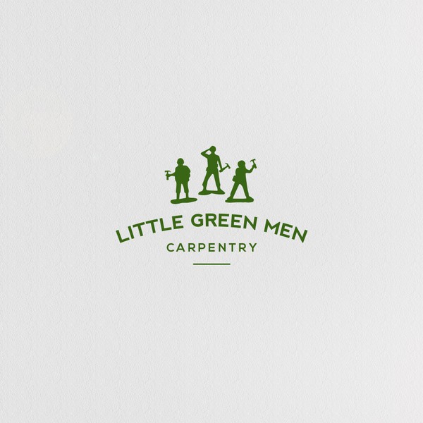 Carpentry logo concept